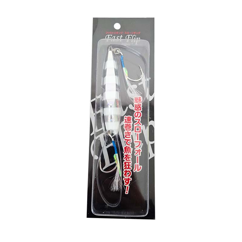 ギアラボ 【在庫限り特価】 ファストフリップ 120g シルバーゼブラグロー | 釣具 釣り フィッシング