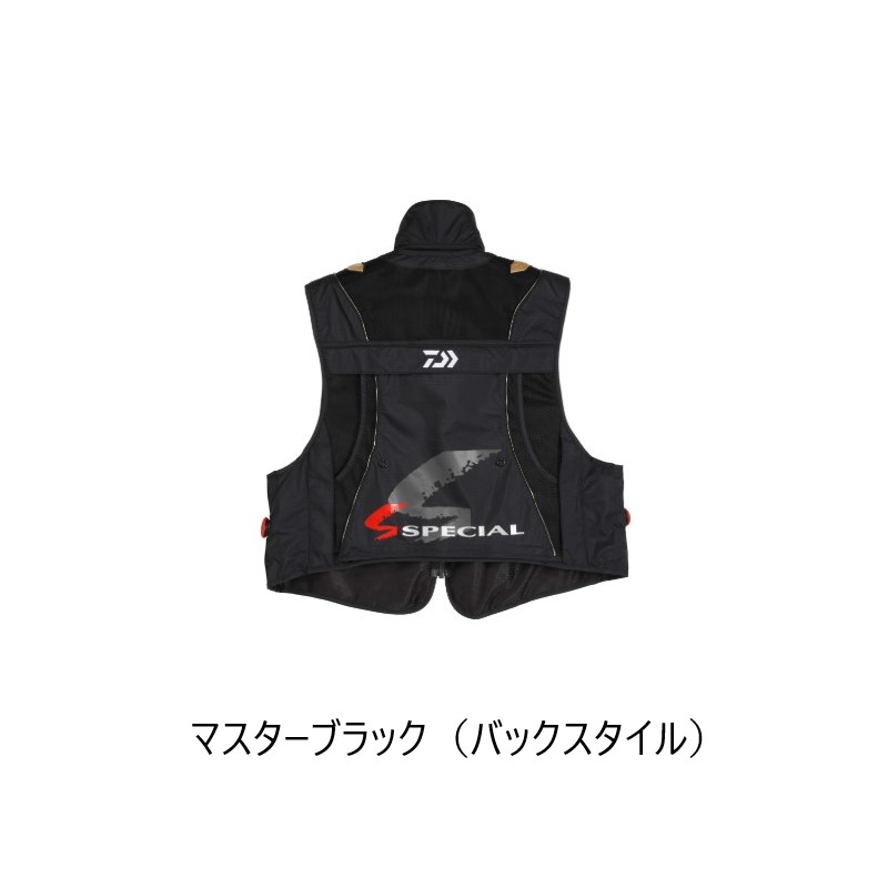 ダイワ DV-1025 スペシャル バリアテックショートベスト マスターブラック L | 釣...