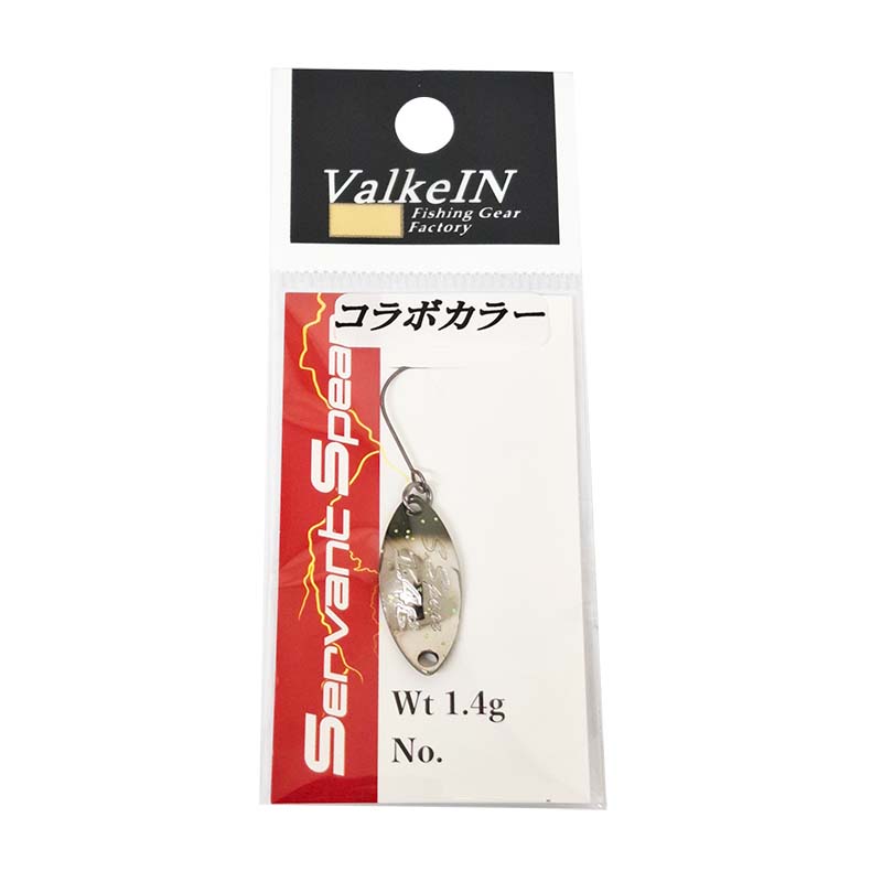 商品説明プロスタッフ 赤羽根悟 プロデューススプーン 第1弾！！『攻める』スプーニングを貫き、理想のアプローチを実現する為に赤羽根悟が求めたのは、スプーン操作時のレスポンス。ハイアピールアクションでありながら、あえてマイクロシルエット設計とすることで様々な速度領域に対応。高速域ではマイクロシルエットならではの機動性を活かし瞬時に魚を引き付け、低速域ではしっかり追わせてバイトに持ち込む。攻めるスタイルを凝縮したサーヴァントスピア満を持して登場！！●重量：1.4g●フック：ジャイロフック#5●リング：#0●カラー：VN零式詳細はこちら