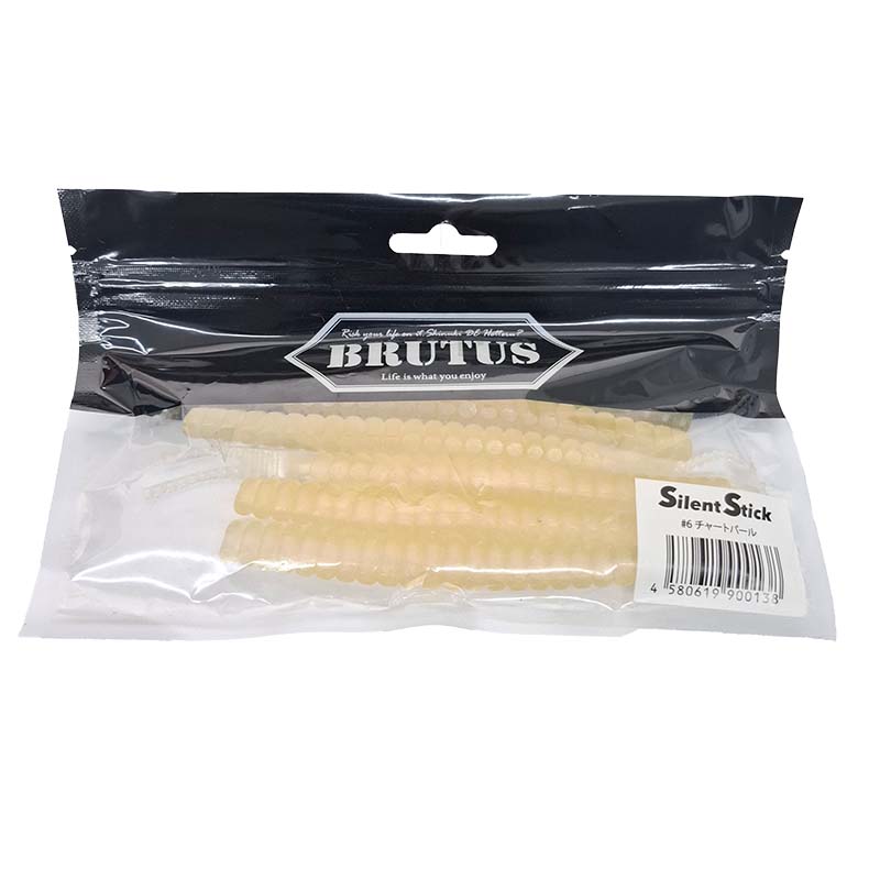 【ブラックフライデー 期間中 エントリーでP10倍！】BRUTUS(ブルータス) サイレントスティック 6インチ #06 チャートパール | 釣具 釣り フィッシング