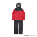 シマノ RA-047X 3レイヤー レインスーツ WM レッド | 釣具 釣り フィッシング