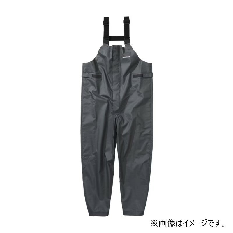 シマノ RA-302V マリンサロペット 3XL ダークチャコール | 釣具 釣り フィッシング