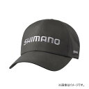 シマノ CA-000Y ゴアテックス レインキャップ M ブラック | 釣具 釣り フィッシング
