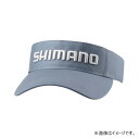 シマノ CA-009Y スタンダードサンバイザー L ブルーグレー | 釣具 釣り フィッシング