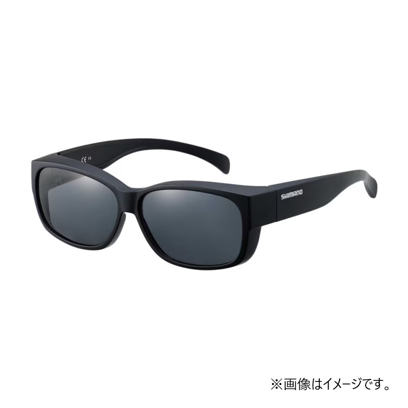 シマノ UJ-031Y オーバーグラス01 マットブラック/スモーク | 釣具 釣り フィッシング