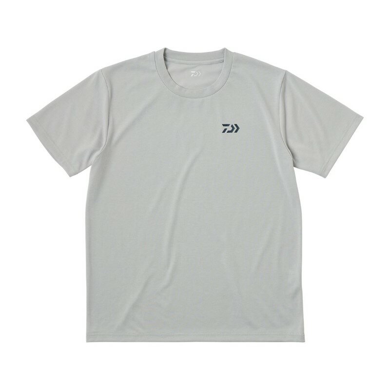 ダイワ DE-8325 ショートスリーブ バックプリントTシャツ ライトグレー XL | 釣具 釣り フィッシング