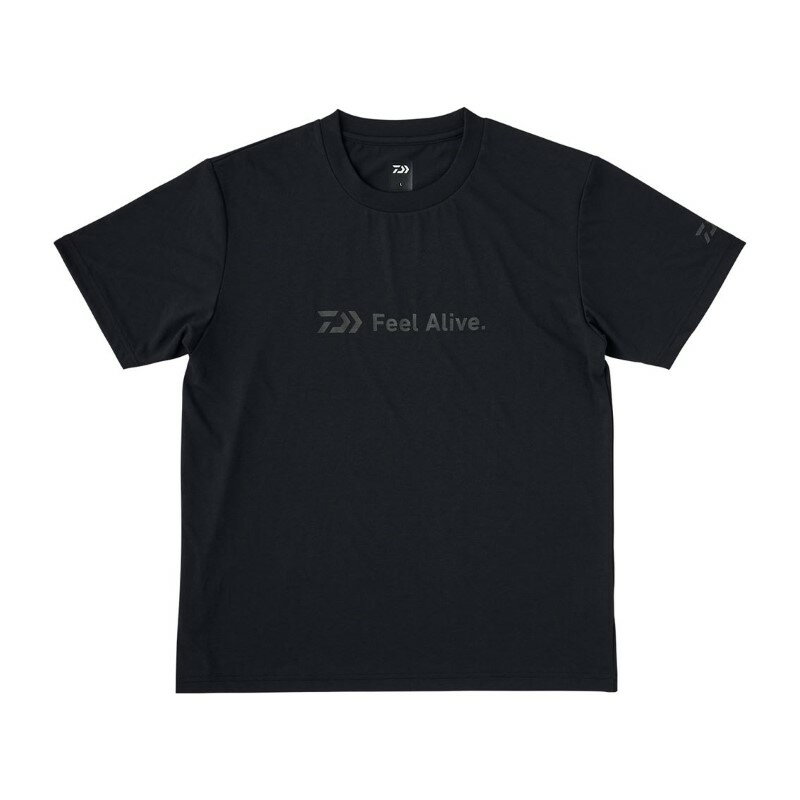 ダイワ DE-9525 サンブロックドライシャツ ブラック L | 釣具 釣り フィッシング