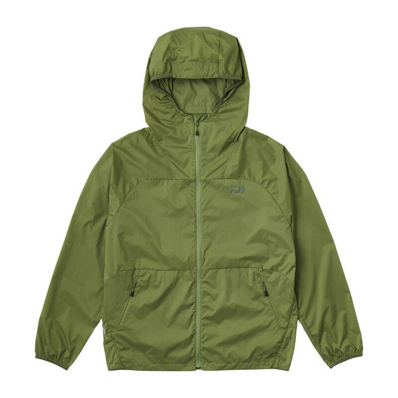 ダイワ DJ-5025 パーテックス ポケッタブルフーディジャケット マッチャ XL | 釣具 釣り フィッシング