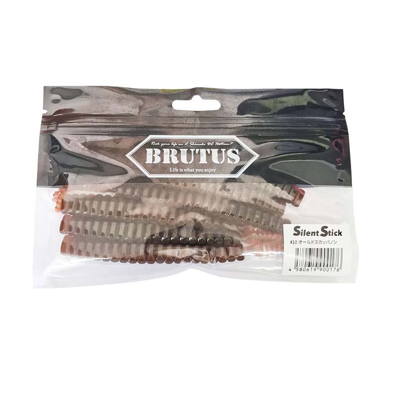 【ブラックフライデー 期間中 エントリーでP10倍！】BRUTUS(ブルータス) サイレントスティック 6インチ #10 オールドスカッパノン | 釣具 釣り フィッシング