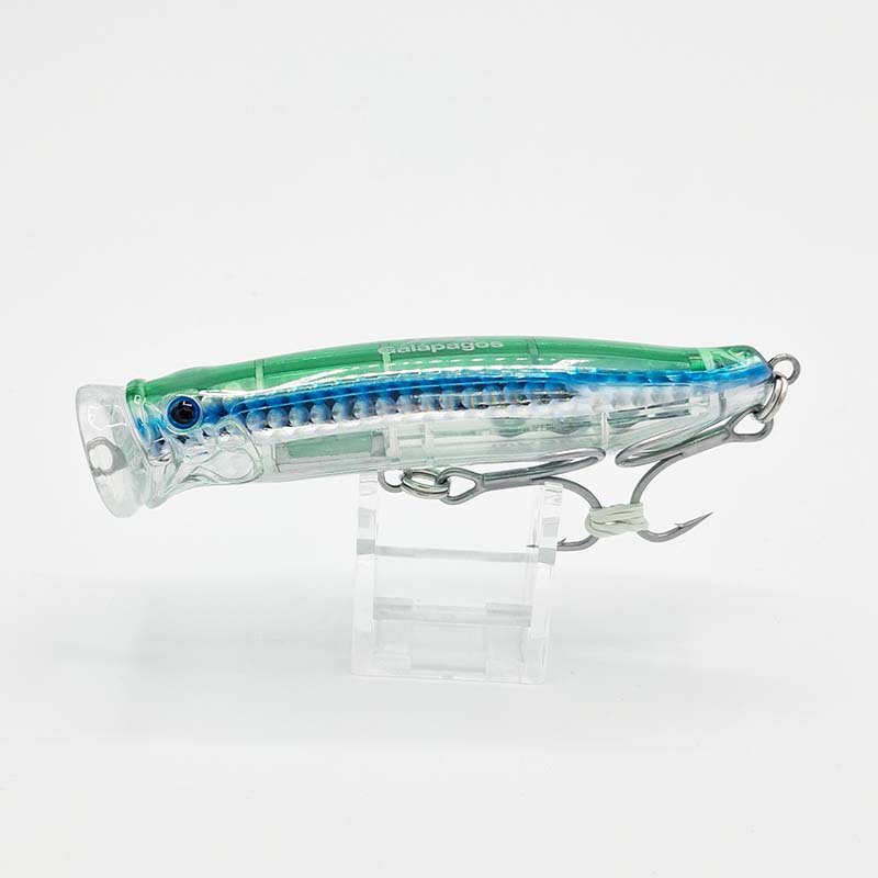 ガラパゴス×タックルハウス フィードポッパー 100SW #001 海峡グリーン | 釣具 釣り フィッシング
