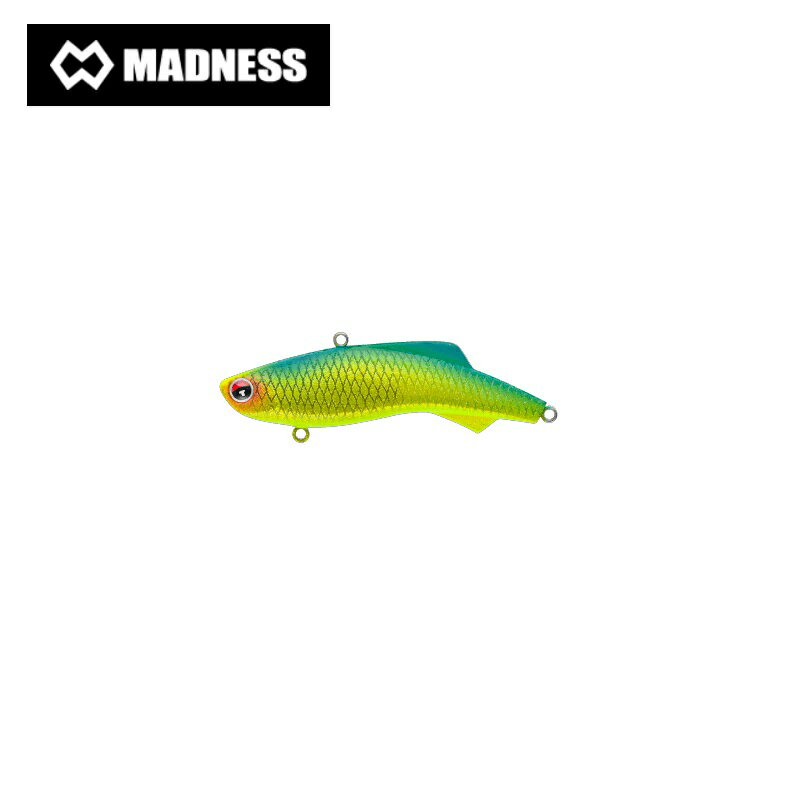 マドネス シリテンバイブ 53 タングステン SY#14 鱗銀粉ゴールドグリーンチャート | 釣具 釣り フィッシング