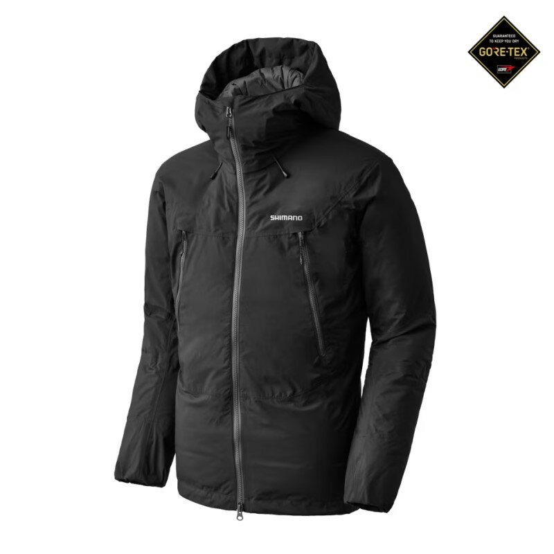 【ブラックフライデー 期間中 エントリーでP10倍！】シマノ RB-032Y ゴアテックス インサレーションジャケット 05 2XL ブラック / 防寒着 防寒ウェア ジャケット / 釣具 釣り フィッシング