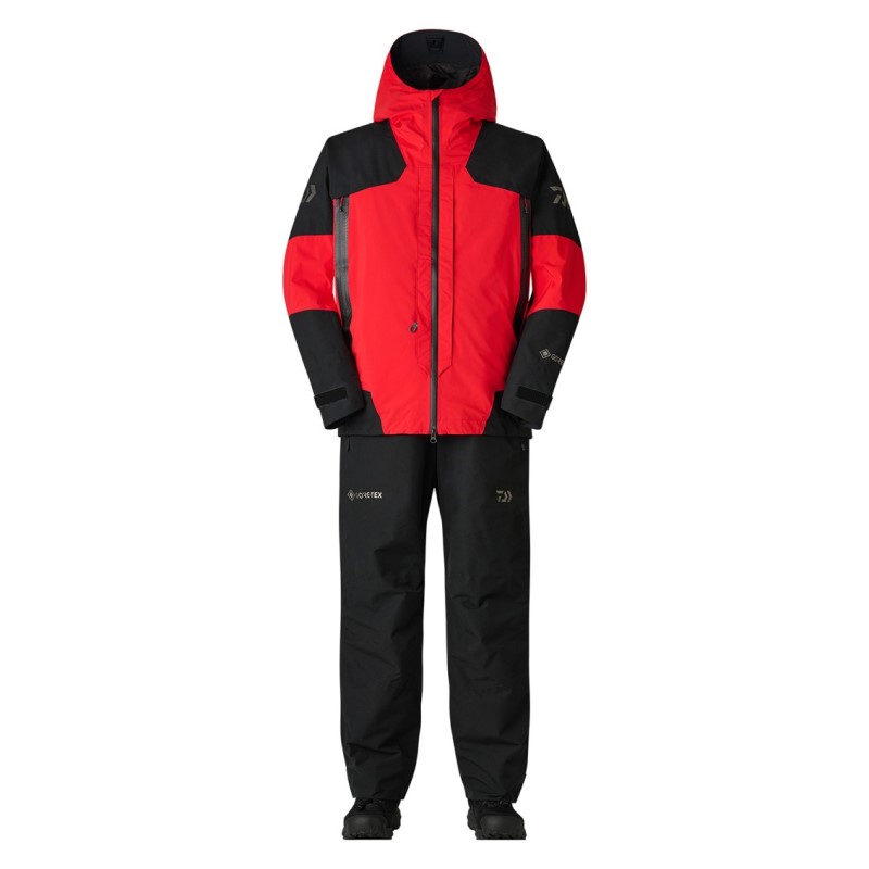ダイワ DW-1825 ゴアテックス コンビアップ ウィンタースーツ 2XL レッド | 釣具 釣り フィッシング