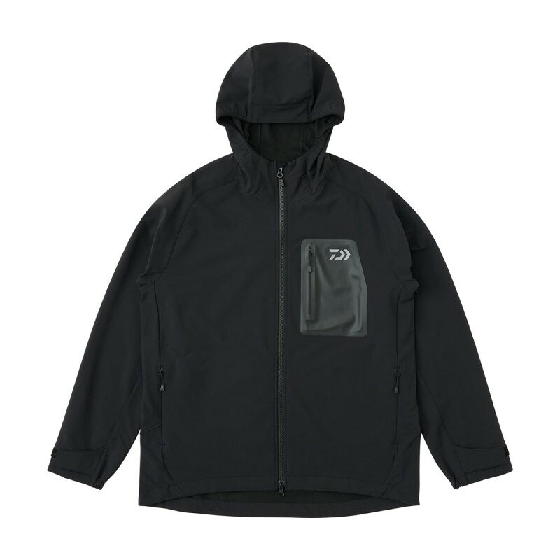 ダイワ DJ-9325 STORMFLEECE ウィンドブロック ジャケット 2XL ブラック | 釣具 釣り フィッシング