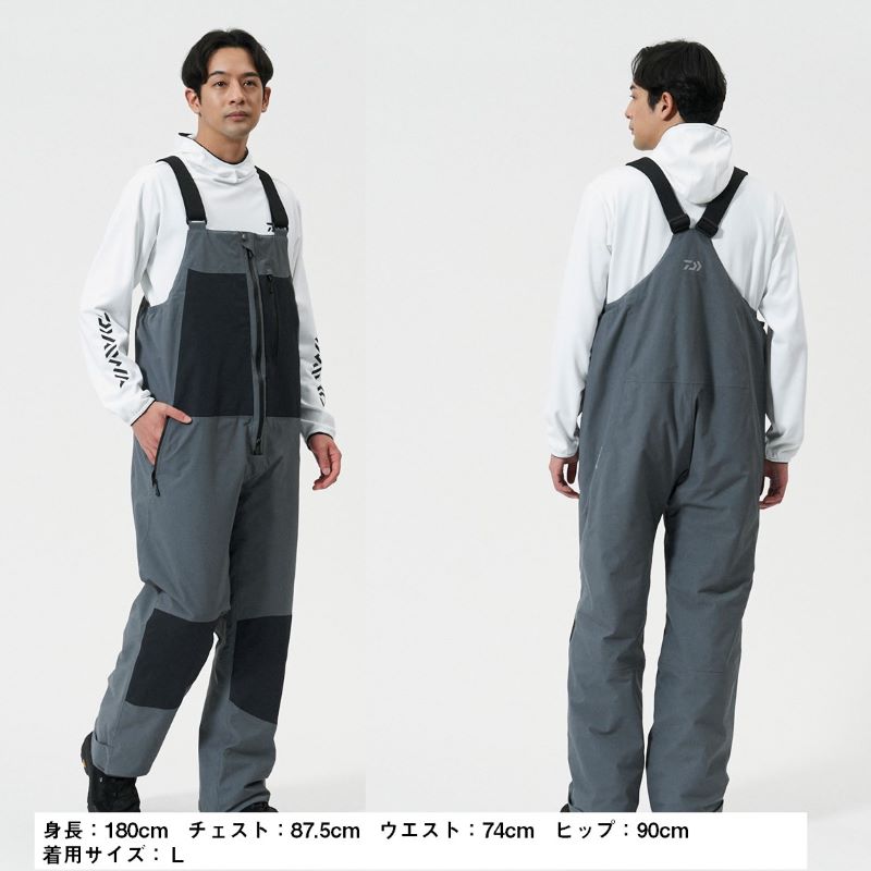 ダイワ DW-1625P ゴアテックス エクストラロフト ダブルニービブ 2XL ブラック | 釣具 釣り フィッシング r-bunbun-10113862 つり具のブンブン 楽天市場店 サンプル画像3