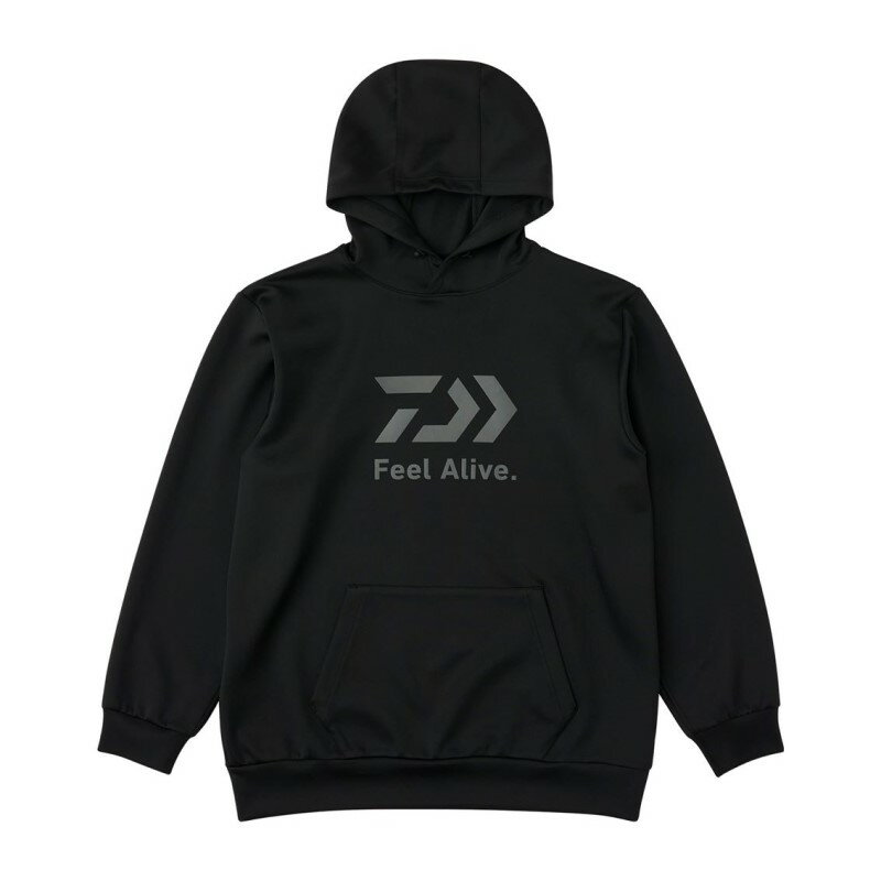 ダイワ DE-8925 ダンロテック スウェットフーディー 2XL ブラック | 釣具 釣り フィッシング
