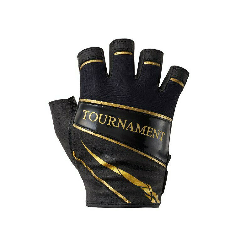 ダイワ DG-1325T トーナメントグローブ 5本カット M ブラック / 釣具 釣り フィッシング