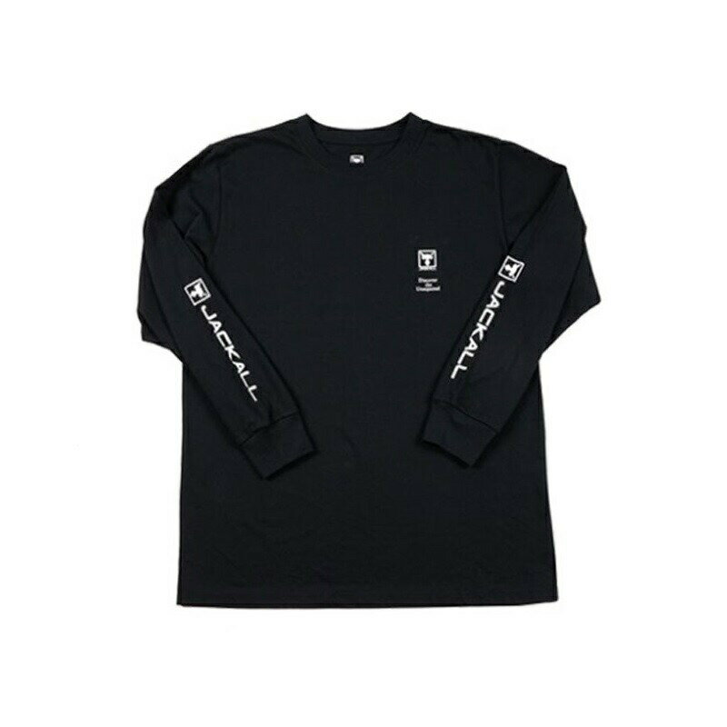 ジャッカル ロングスリーブ Tシャツ L ブラック | 釣具 釣り フィッシング