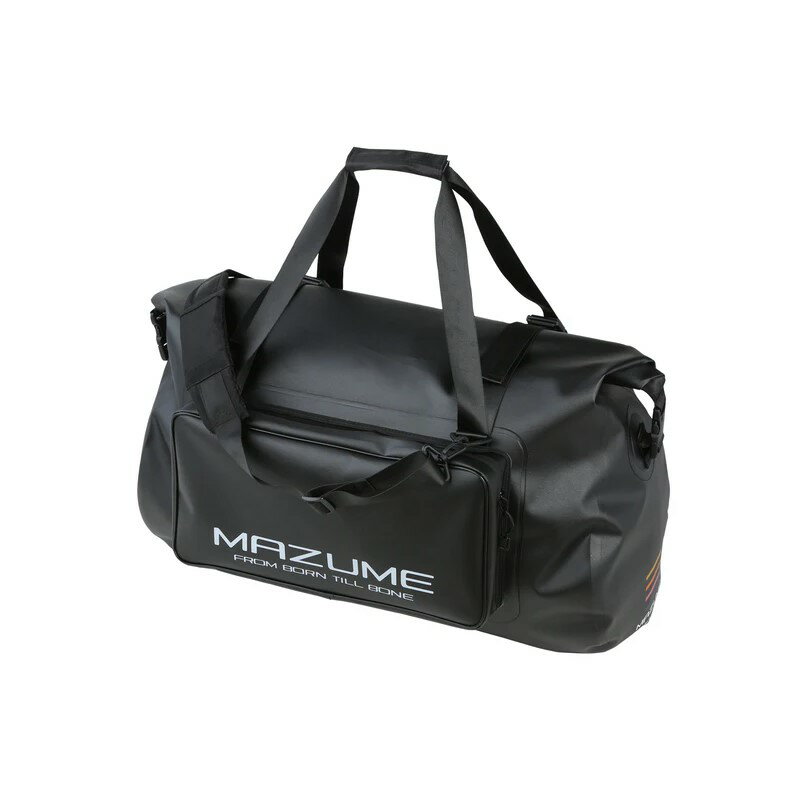 オレンジブルー MZBK-844 mazume ウォータープルーフダッフルバッグ 52L ブラック / 釣具 釣り フィッ..