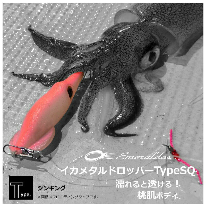 エメラルダス イカメタルドロッパーTypeSQ ダイワ 【在庫限り特価】 イカメタルドロッパーTypeSQ S 2.5 ブルピン の商品画像2枚目
