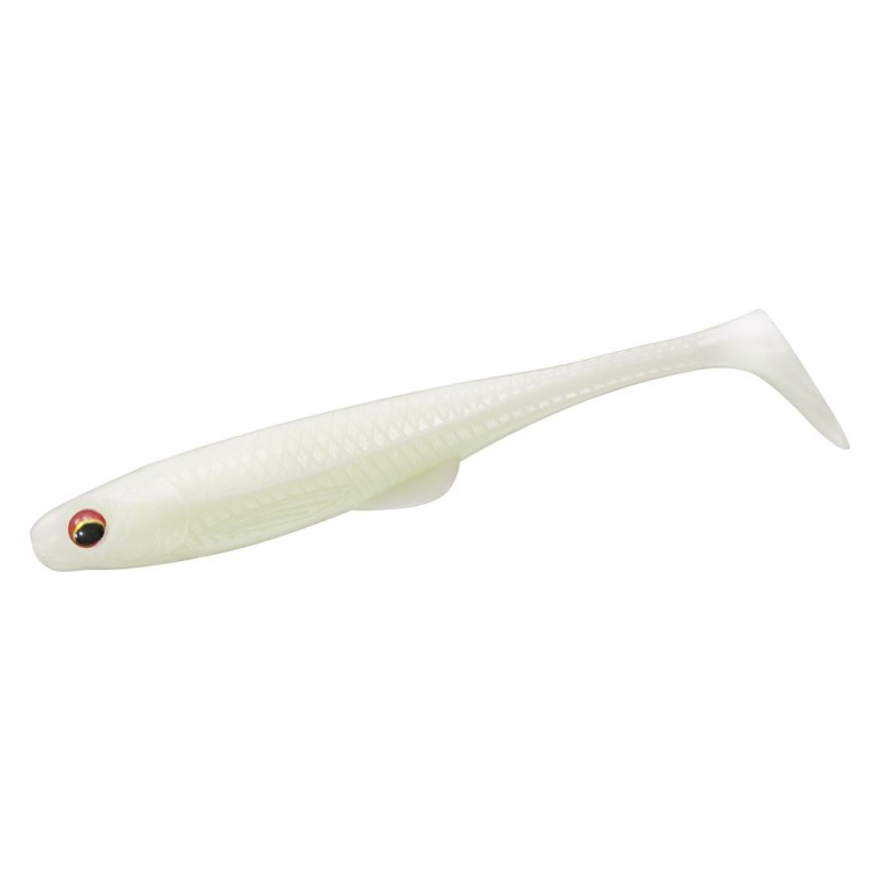 ダイワ フラットジャンキー ダックフィンシャッド 4.2インチ グローホワイト / 釣具 釣り フィッシング