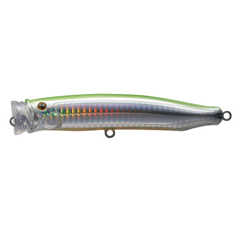 Tackle House Contact Feed Popper 121 #02 Chart Back Orange Belly Slit HG