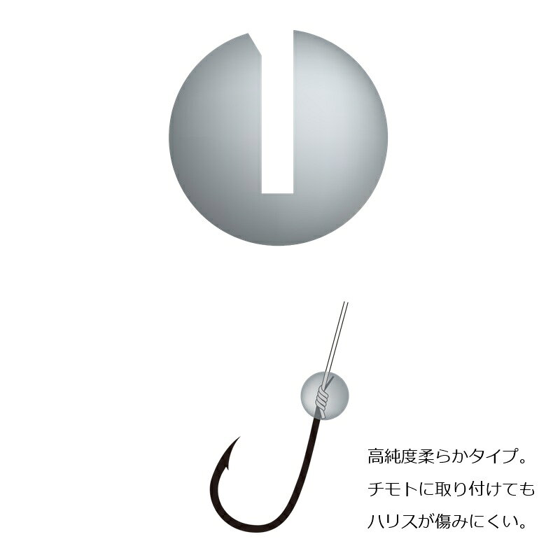 ヤマワ 速攻鈎打ちガン玉 2B / 釣具 釣り フィッシング r-bunbun-10119188 つり具のブンブン 楽天市場店 サンプル画像2