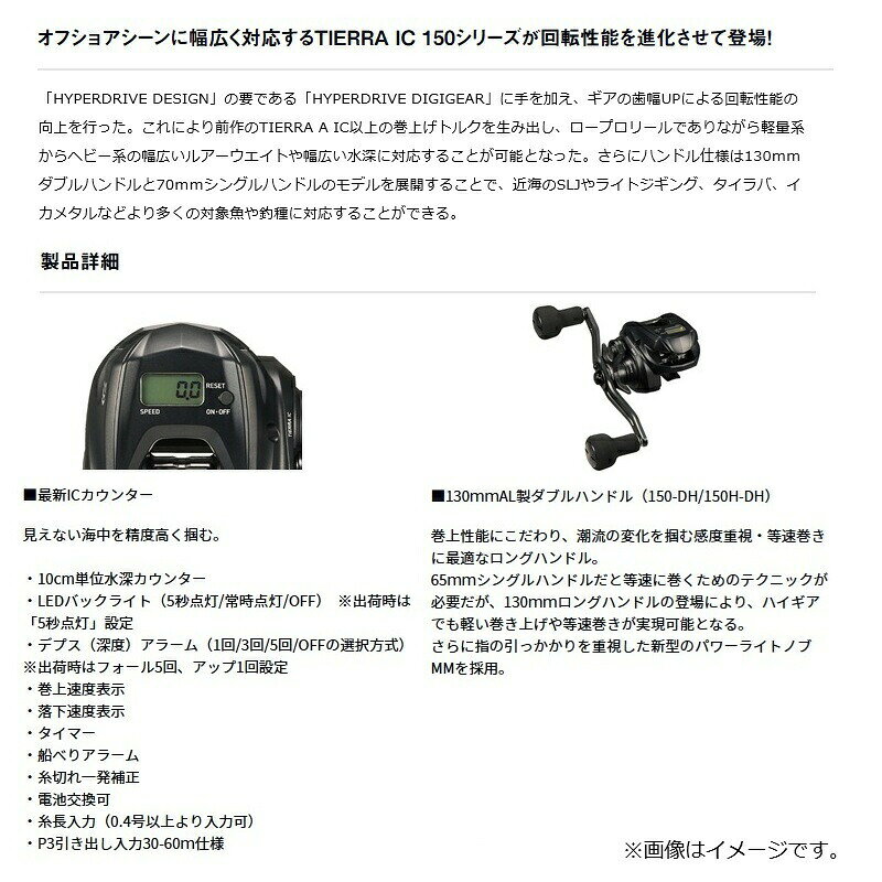 ティエラ IC】近海オフショアゲームを万能にこなすカウンターリール