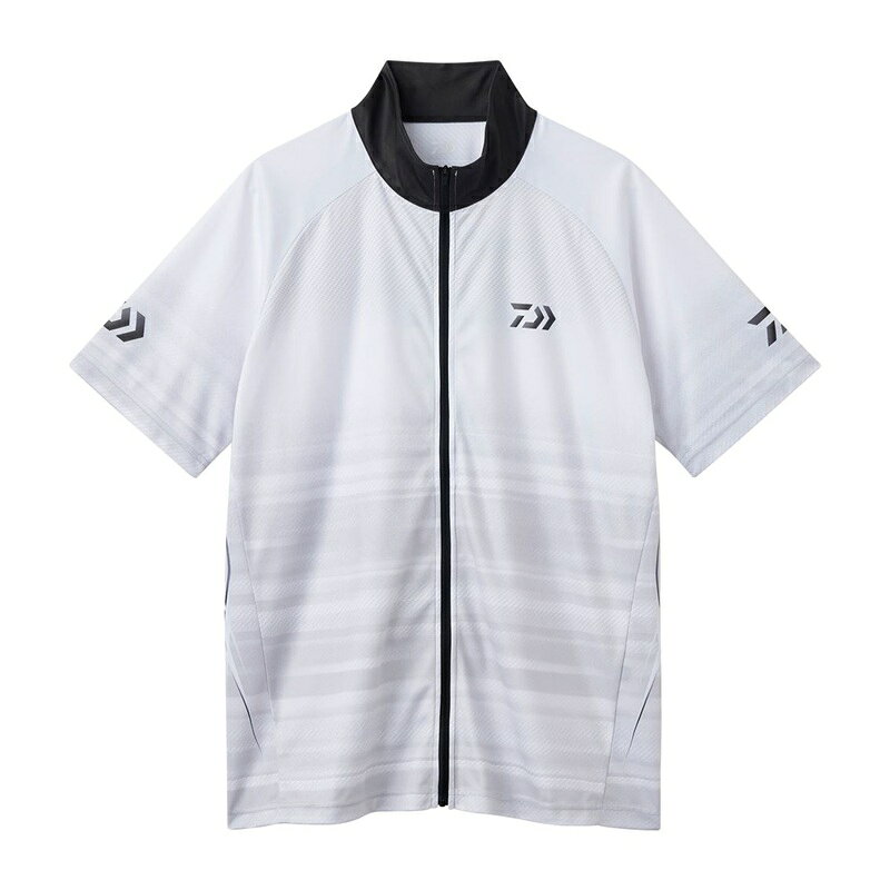 Rakuten - ダイワ DE-7426 ハーフスリーブ ドライシャツ フルジップ ホワイト 2XL / 釣具 釣り フィッシング