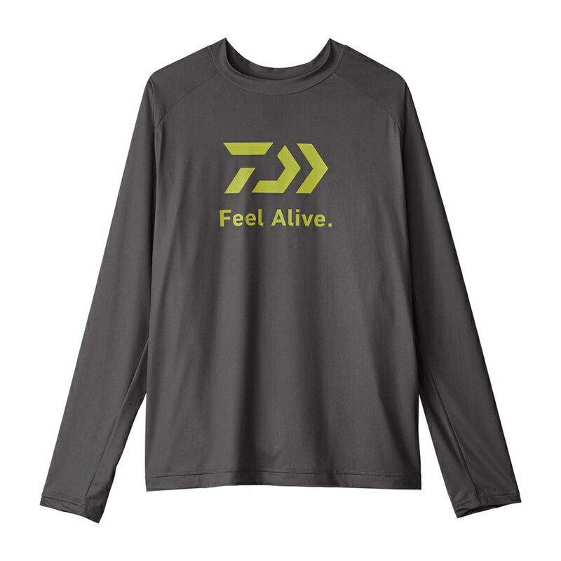 Wear - ダイワ DE-6225 アイスドライ ロングスリーブシャツ ガンメタル XL / 釣具 釣り フィッシング