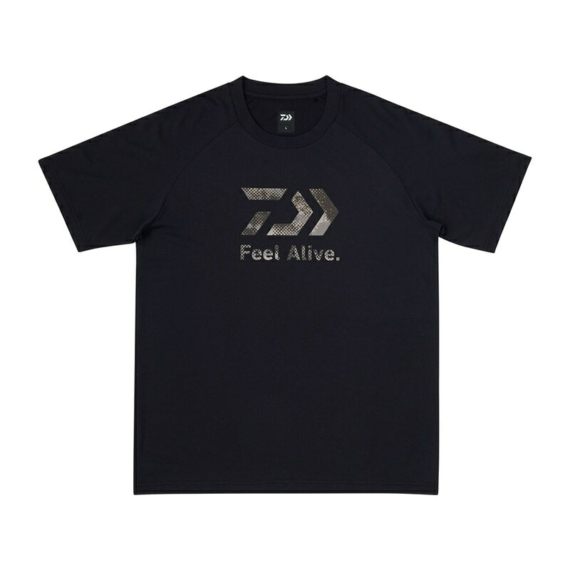 Rakuten - ダイワ DE-3925 Feel Alive. ドライTシャツ ブラック×ヘイズカモ M / 釣具 釣り フィッシング