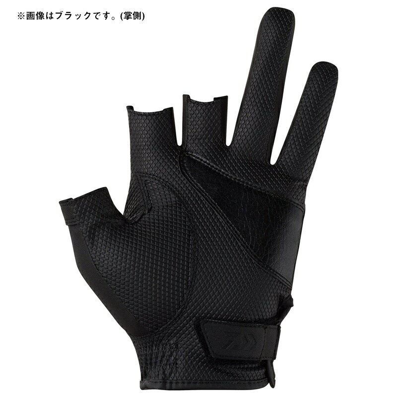 ダイワ DG-2226 ロックショアメッシュグローブ 3本カット ネイビー M / 釣具 釣り ...