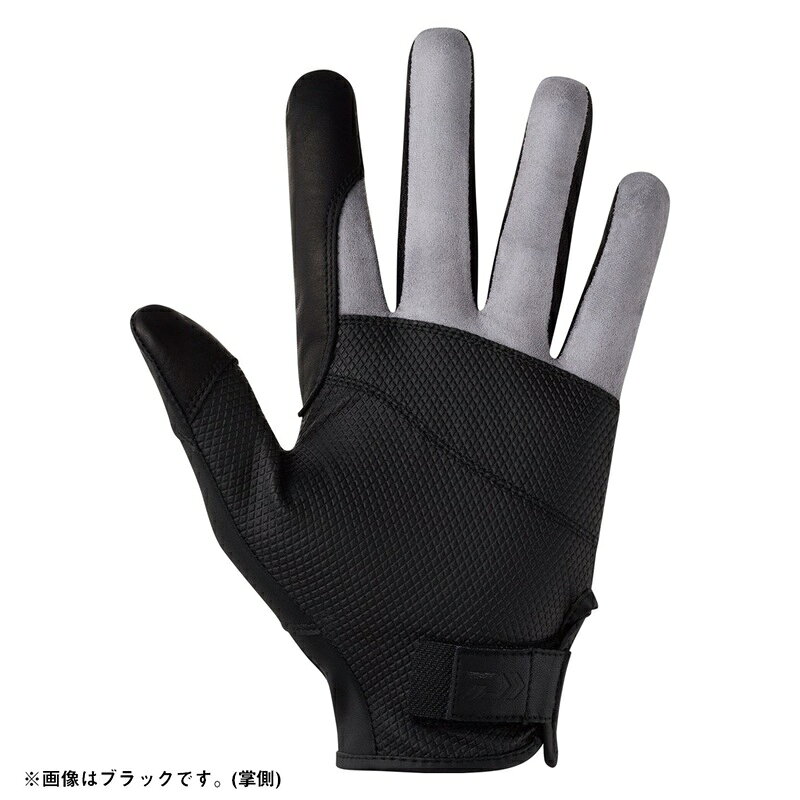 つり具のブンブン 楽天市場店のダイワ DG-7126 フィンガータッチジギンググローブ グレー L / 釣具 釣り フィッシング｜アングル2