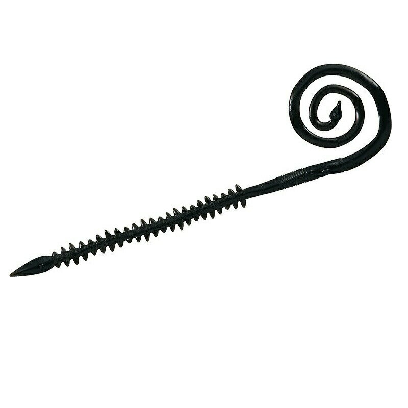 ダイワ 紅牙 中井蟲カーリー 7インチ 黒イソメ | 釣具 釣り フィッシング