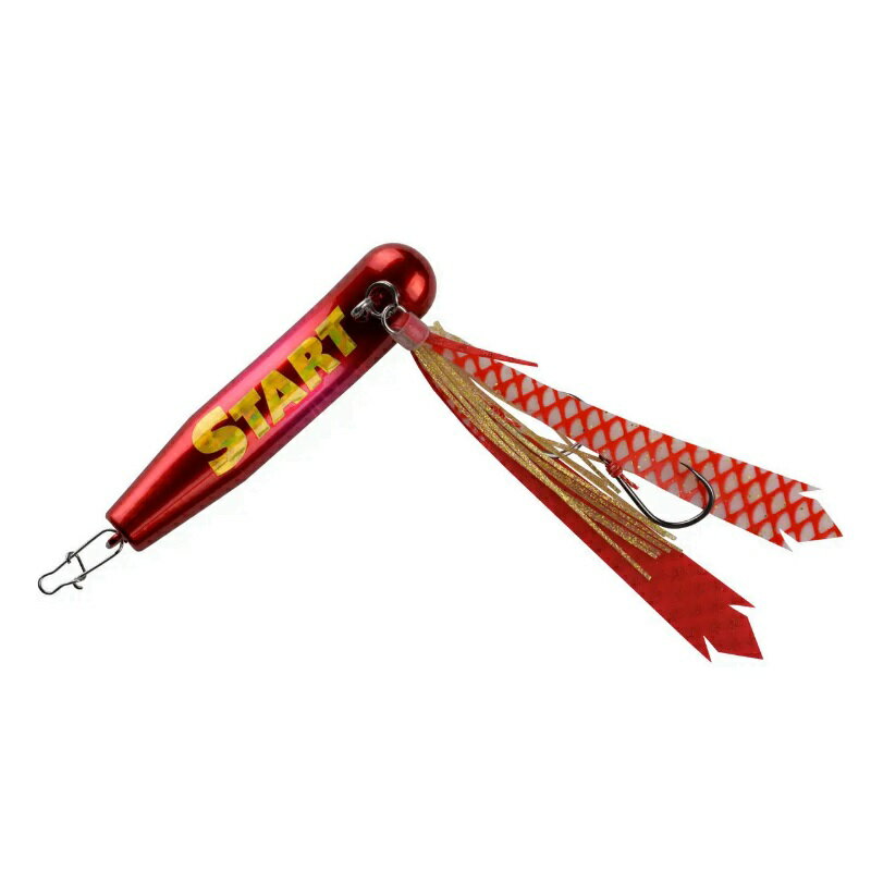 【ブラックフライデー 期間中 エントリーでP10倍！】スタート BS80-01 ボトムステップ 80g アカ | 釣具 釣り フィッシング