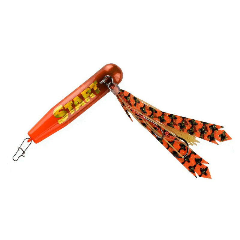 【ブラックフライデー 期間中 エントリーでP10倍！】スタート BS80-04 ボトムステップ 80g 蛍光オレオレ | 釣具 釣り フィッシング