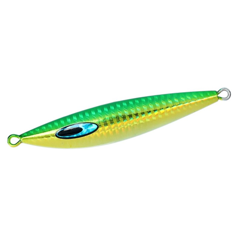 ソルティガFKジグTG 130G PHグリーンゴールドグローベリー