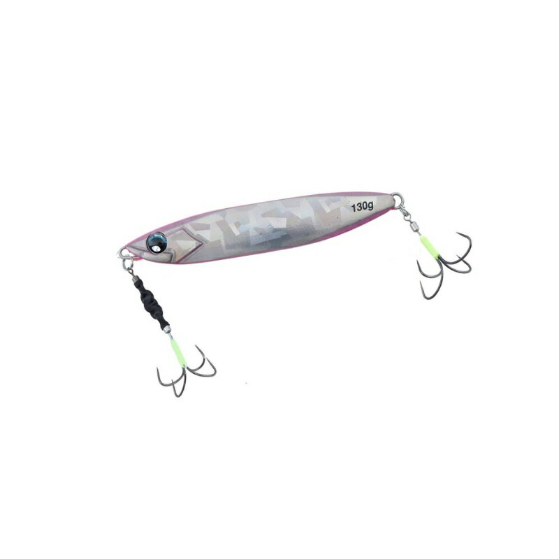 ダイワ 鏡牙ジグ ベーシック-H (フック付き) 130g CHWピンクシャドー / 太刀魚 タチウオジギング | 釣具 釣り フィッシング