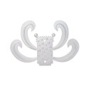 【ブラックフライデー 期間中 エントリーでP10倍!】ダイワ 快適 タコの抱き蟹カーリー パールホワイトグロー | 釣具 釣り フィッシング