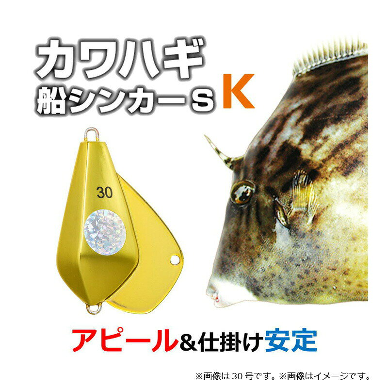 ダイワ カワハギ船シンカーSK 25号 フルゴールド | 釣具 釣り フィッシング