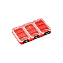 シマノ CS-103Q スタッフケース 90 FIREBLOOD レッド 3コマ | 釣具 釣り フィッシング(4)