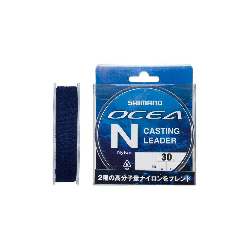 シマノ オシアナイロンキャスティングリーダー 30m 60号 クリア | 釣具 釣り フィッシング