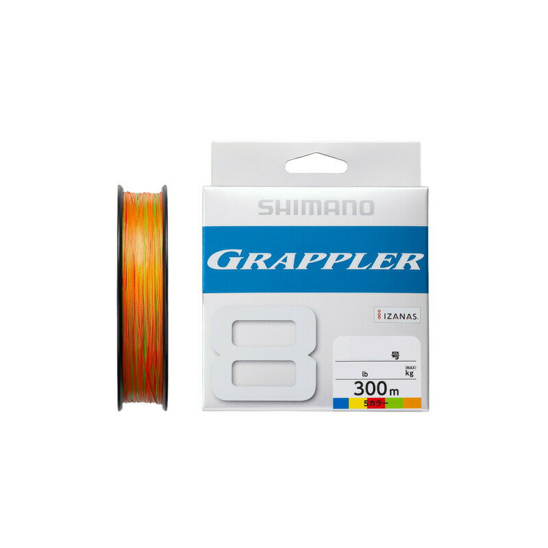 シマノ グラップラー8PE 300m 3号 5カラー | 釣具 釣り フィッシング