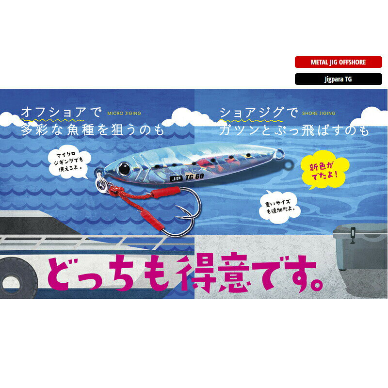 ジグパラ タングステン 120g レッドゴールド の商品画像3枚目