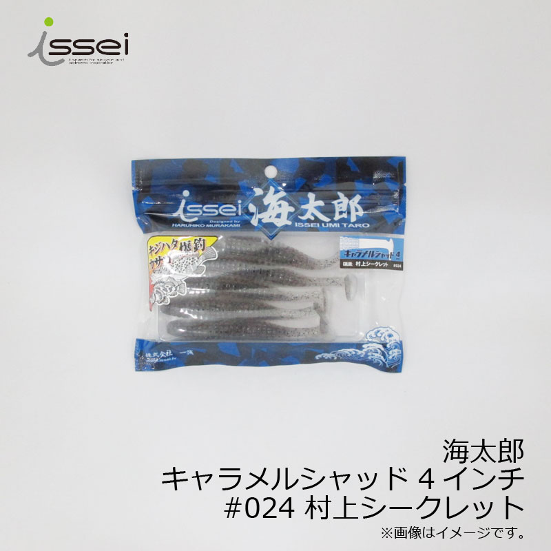 商品説明強波動ベイトフィッシュアクションバス用ワームとして開発されたシャッドテールワーム “キャラメルシャッド”。そのマテリアルを強化し、ソルトでの使用に対応させました。ハイピッチに力強くアクションするisseiオリジナルテールが、ロックフ...