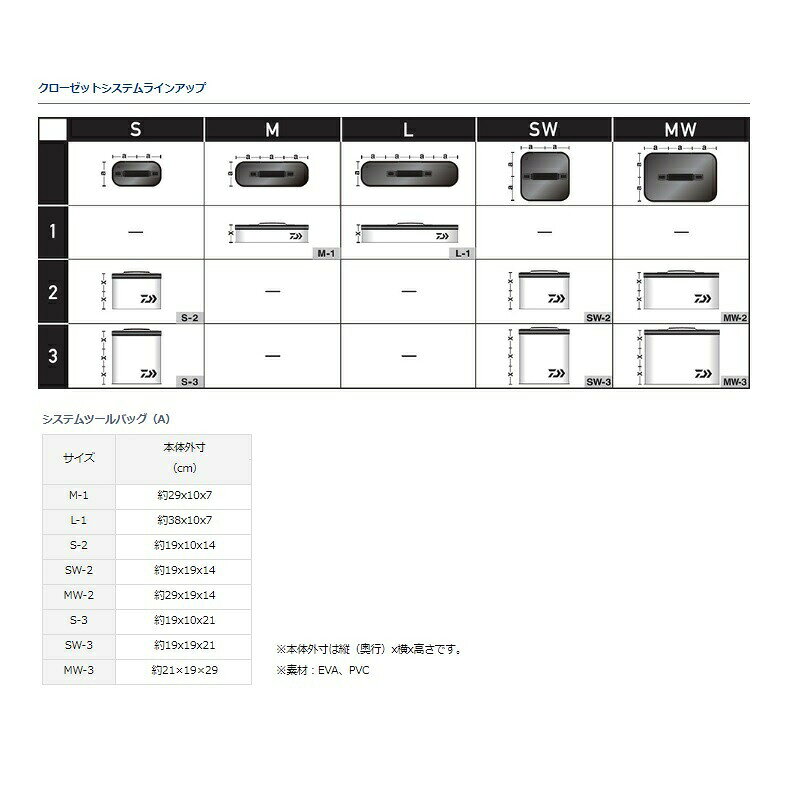 ダイワ システムツールバッグ L-1(A) ホワイト | 釣具 釣り フィッシング