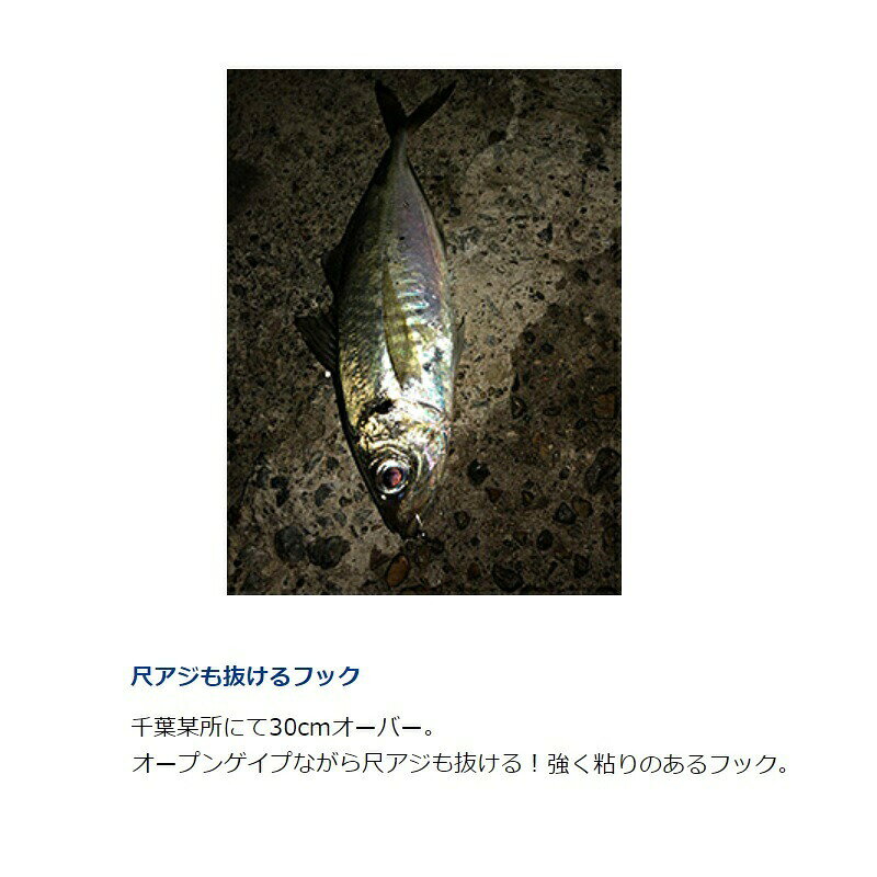 月下美人アジングジグヘッドTG 1.0g(#10) の商品画像3枚目
