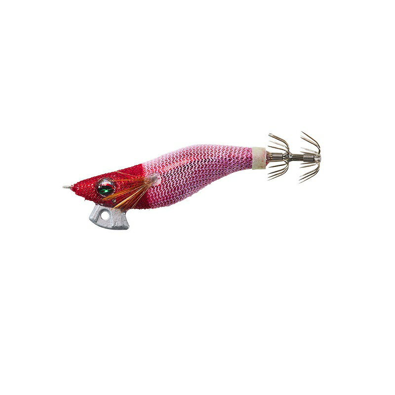 Lures - 3点以上で最大ポイント10倍要エントリー ダイワ エメラルダス イカメタルドロッパーエギタイプ 1.8号 赤-赤白 | 釣具 釣り フィッシング