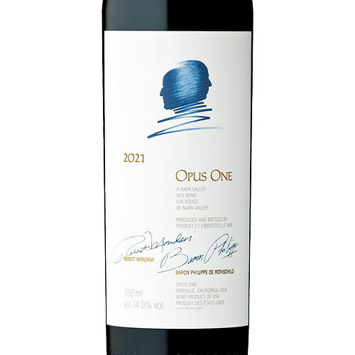 【新ヴィンテージ】Opus One（オーパス ワン）2021 750ml 赤ワイン アメリカ カリフォルニア フルボディ 送料無料 ギフト対応可 ラッピング ボックス 1本用 2本用 熨斗 誕生日 プレゼント お祝い [[wrap01][wrap03] r-concier-10008096 SAKE People サンプル画像2