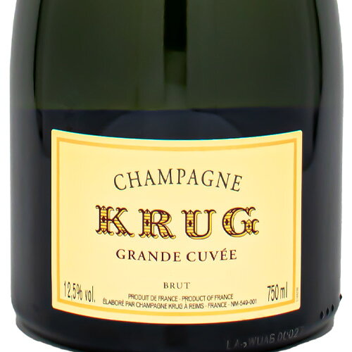 クリュッグ グランド キュヴェ ブリュット MV 750ml 箱なし シャンパン ギフト対応可 ラッピング 誕生日 プレゼント お祝い [[wrap03] r-concier-10000007 SAKE People サンプル画像2